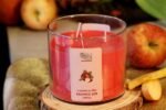 Apple Organic Fragrance Scented Jar Candle - Image 3